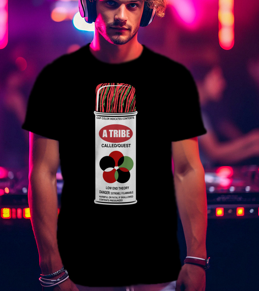 A Tribe Called Quest Low End Theory Spray Can T-Shirt