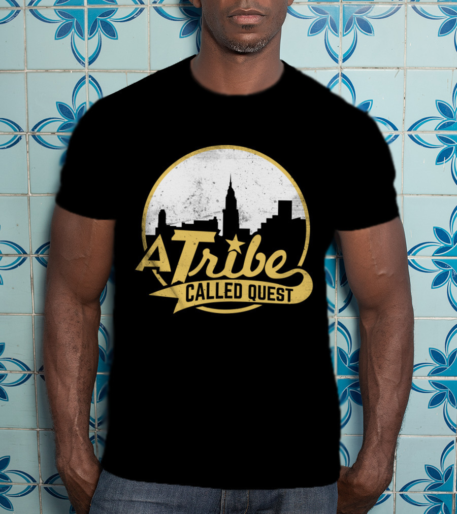 A Tribe Called Quest New York Skyline Silhouette T-Shirt