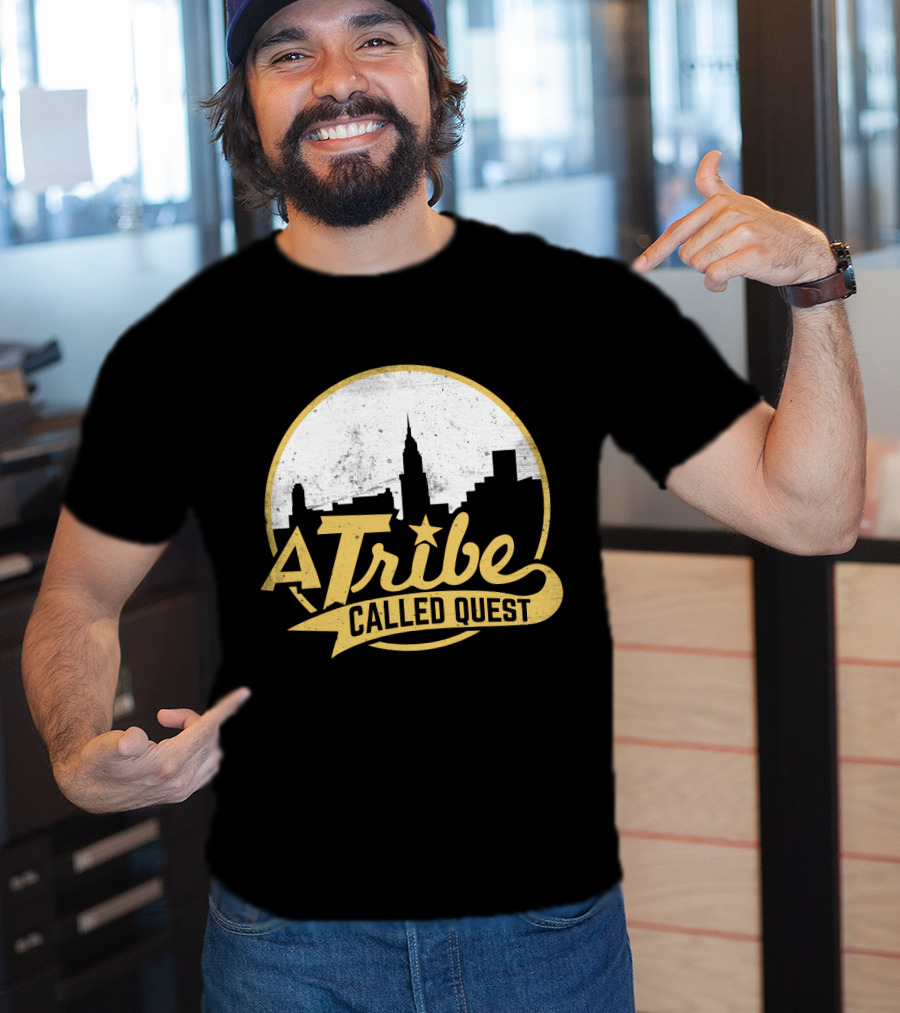 A Tribe Called Quest New York Skyline Silhouette T-Shirt