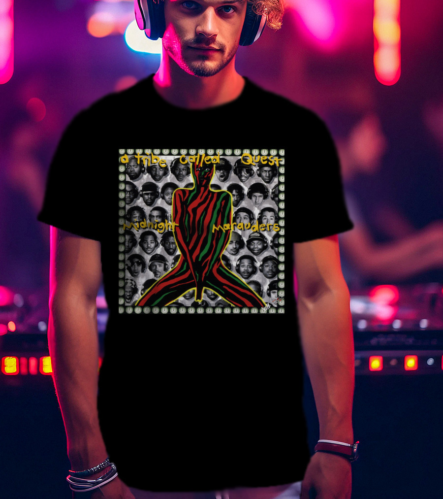 A Tribe Called Quest Midnight Marauders Album Cover T-Shirt