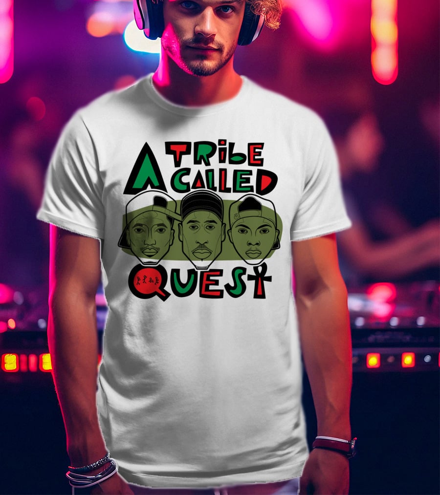 A Tribe Called Quest Faces Artwork T-Shirt