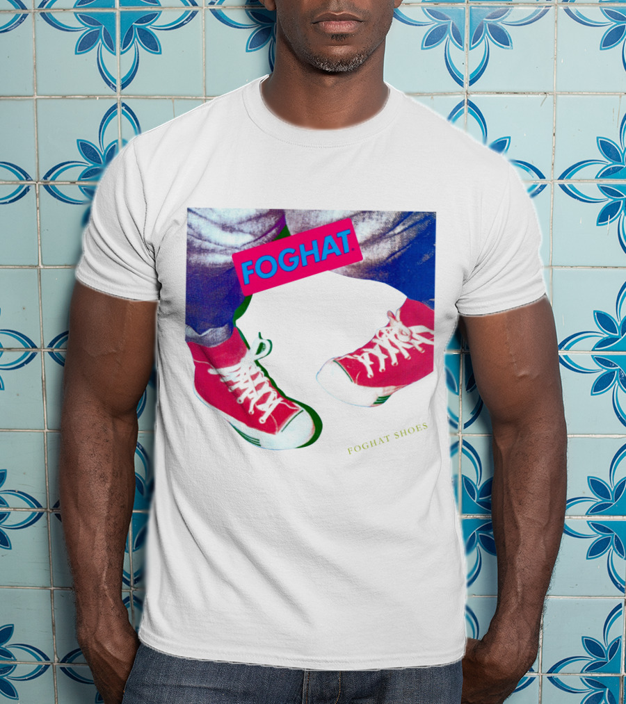 Foghat Shoes Vintage Style Retro Sneakers T-Shirt