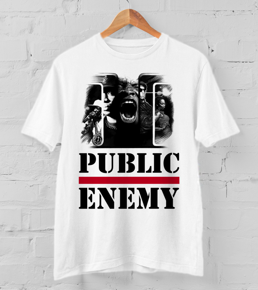 Public Enemy Iconic Hip Hop Music Legacy T-Shirt