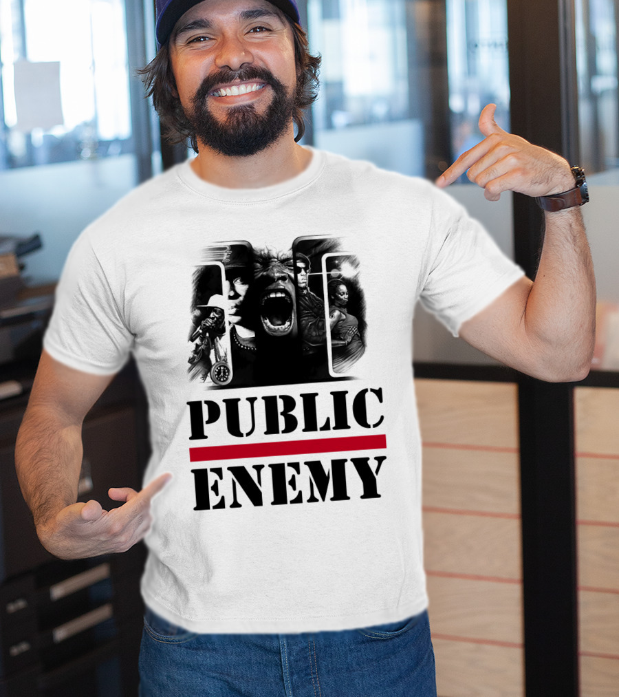 Public Enemy Iconic Hip Hop Music Legacy T-Shirt