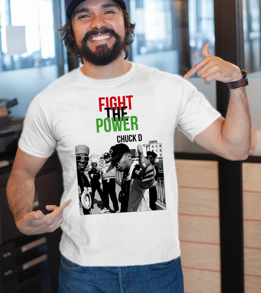 Fight The Power Chuck D T-Shirt