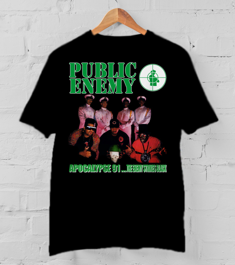 Public Enemy Apocalypse 91 The Enemy Strikes Black T-Shirt
