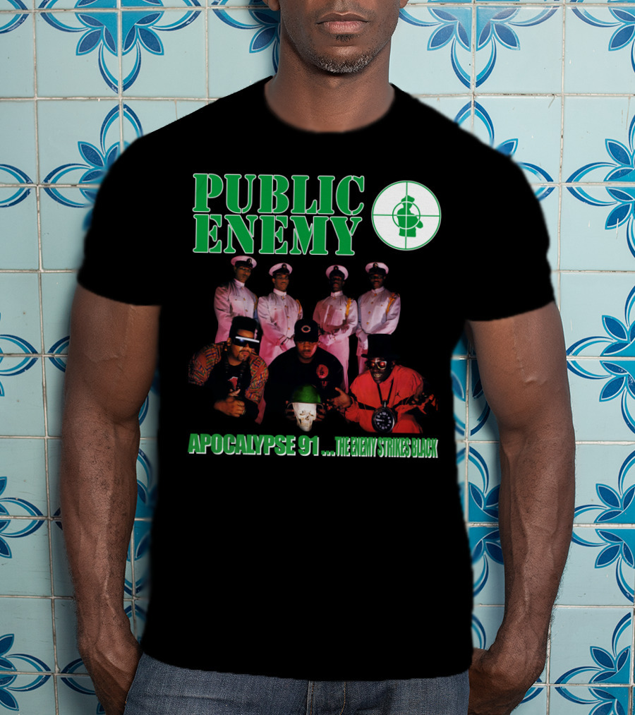 Public Enemy Apocalypse 91 The Enemy Strikes Black T-Shirt