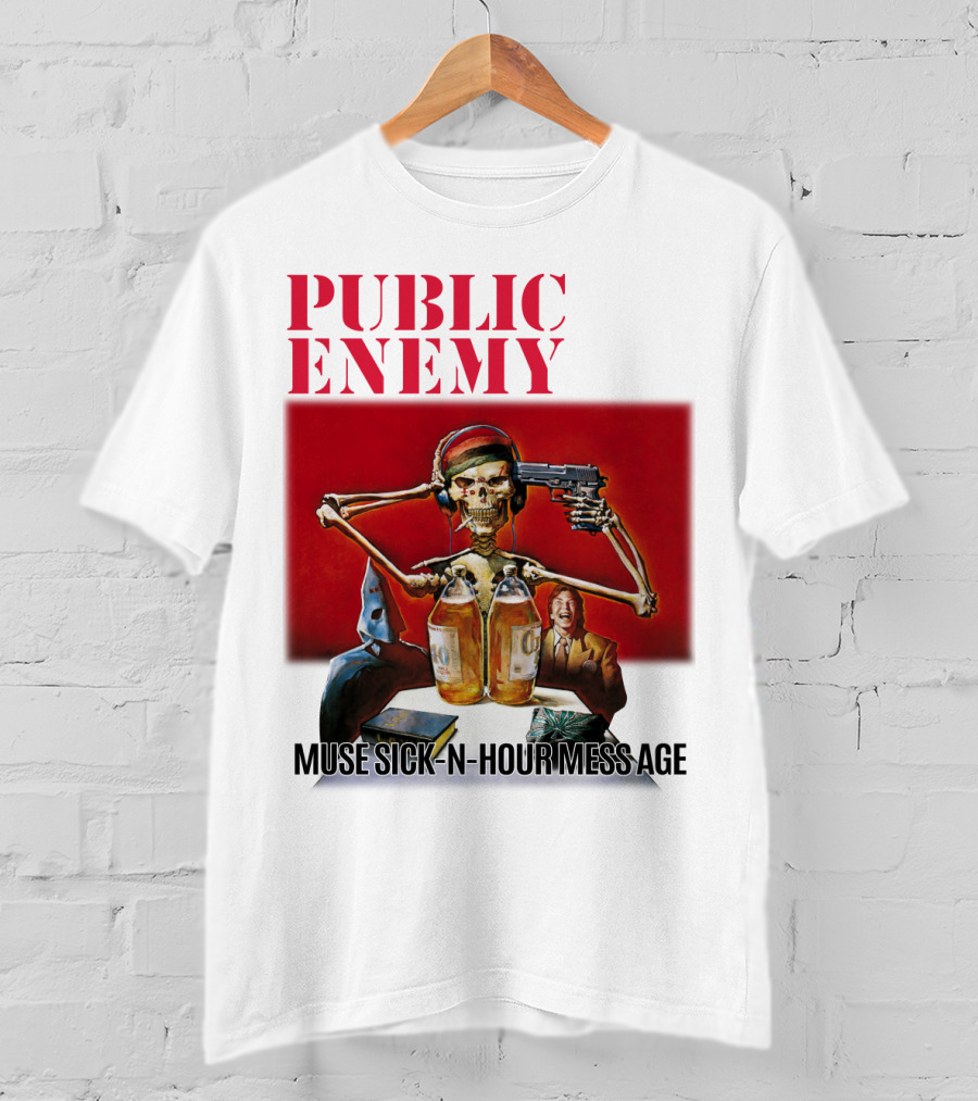 Public Enemy Muse Sick-N-Hour Mess Age T-Shirt