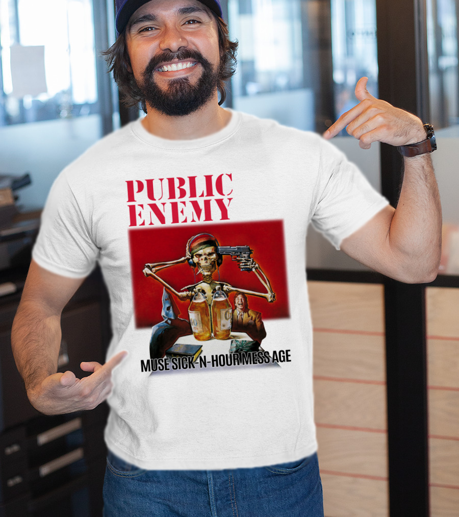 Public Enemy Muse Sick-N-Hour Mess Age T-Shirt