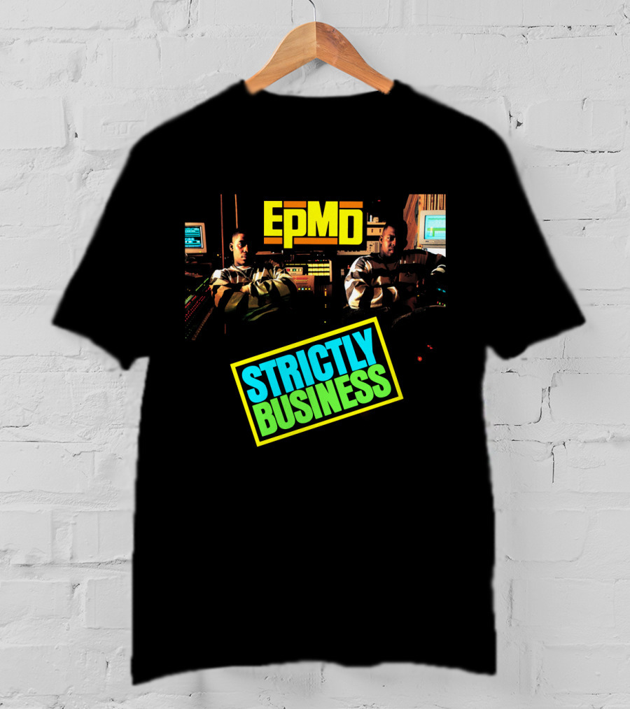 Epmd Strictly Business Album Cover With Studio T-Shirt