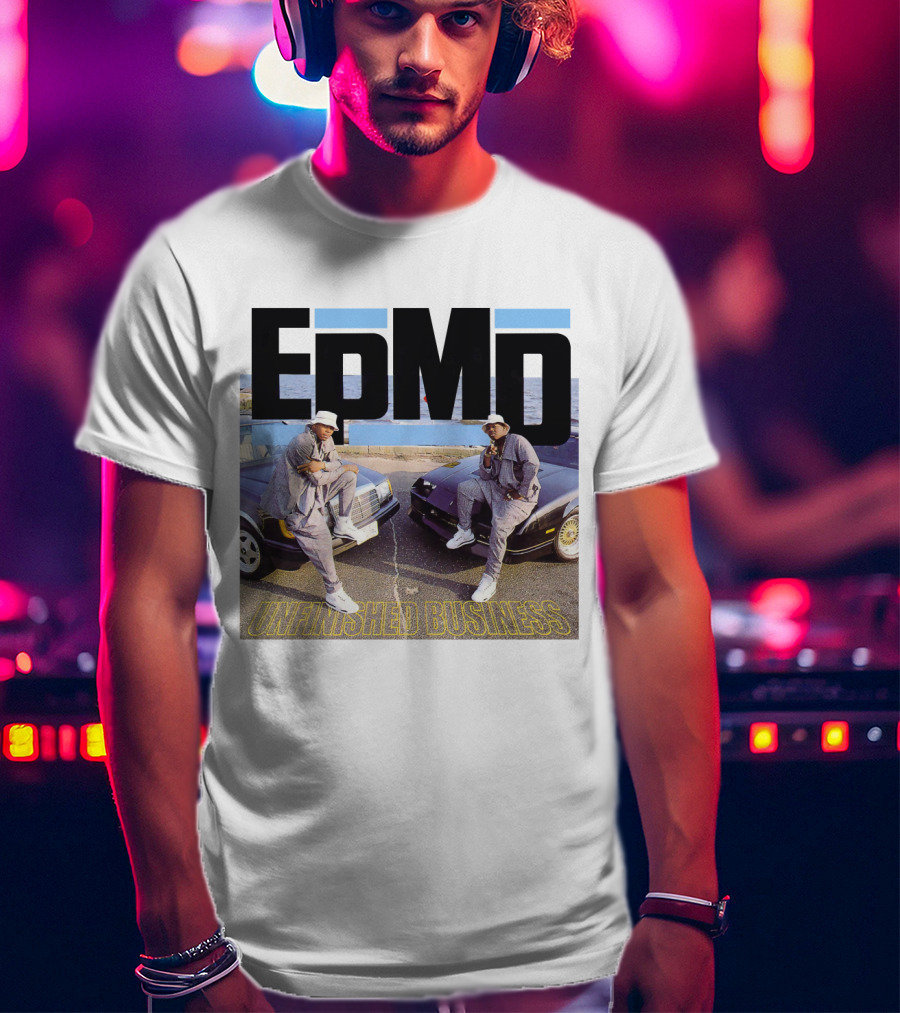 Epmd Unfinished Business Album Cover Eleven T-Shirt