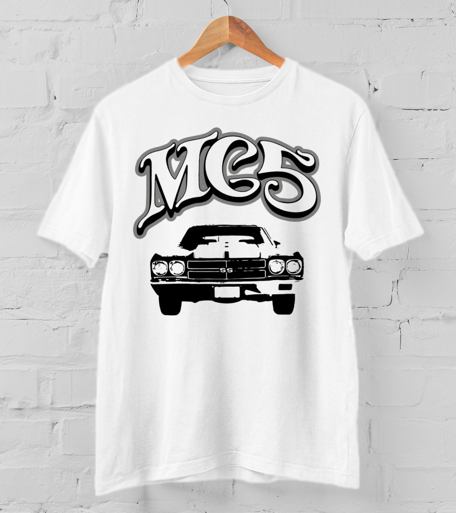 Mc5 Classic Car Ss Front View T-Shirt
