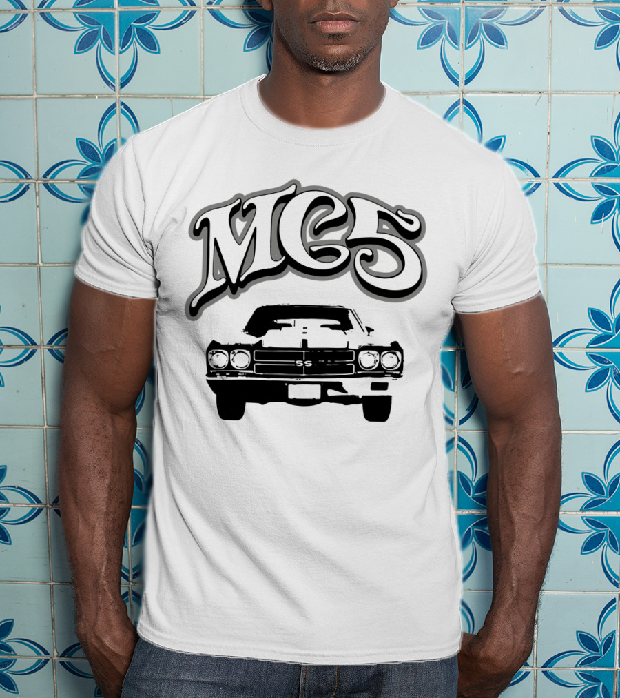 Mc5 Classic Car Ss Front View T-Shirt