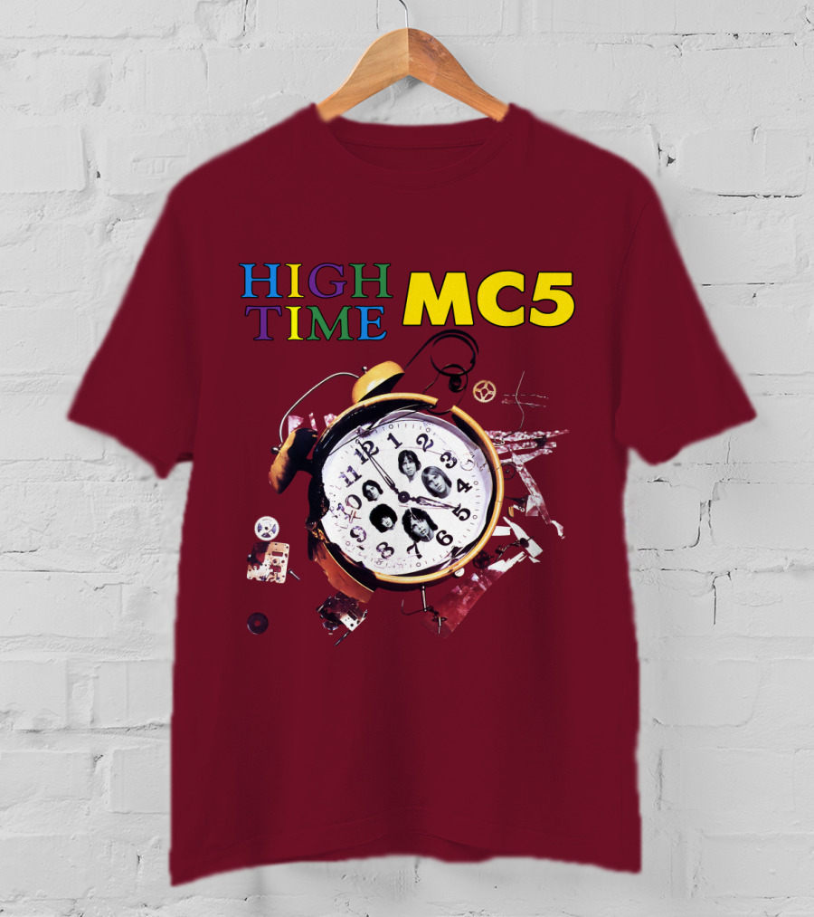 High Time Mc5 Clock T-Shirt