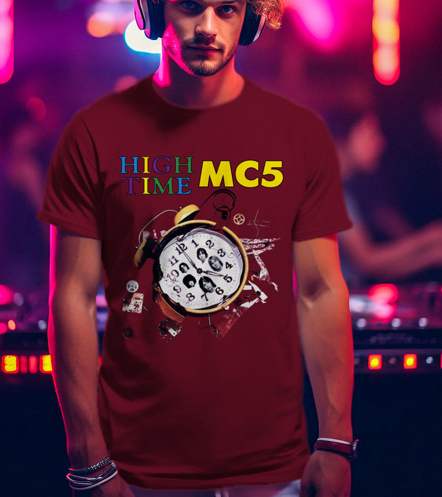 High Time Mc5 Clock T-Shirt