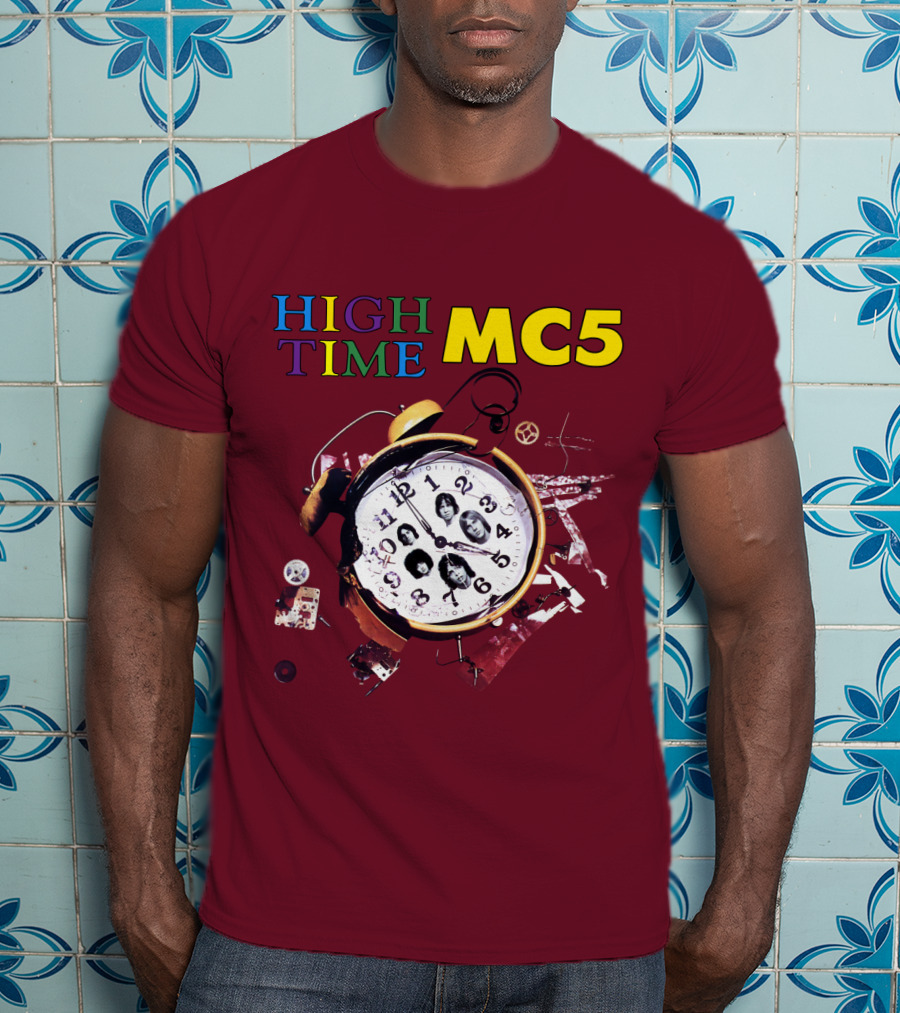 High Time Mc5 Clock T-Shirt