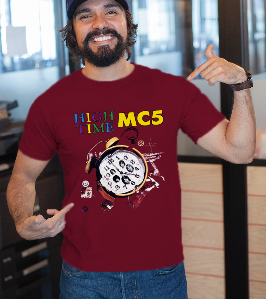 High Time Mc5 Clock T-Shirt