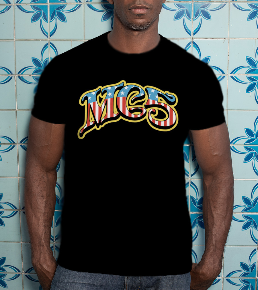 Mc5 American Flag Style T-Shirt