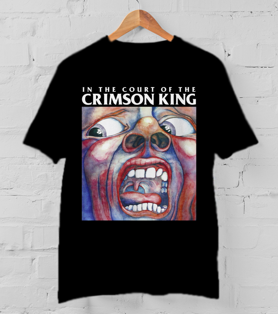 In The Court Of The Crimson King King Crimson Album Cover Iconic Artwork T-Shirt