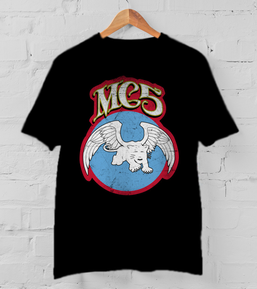 Mc5 Kick Out The Jams Winged Panther T-Shirt