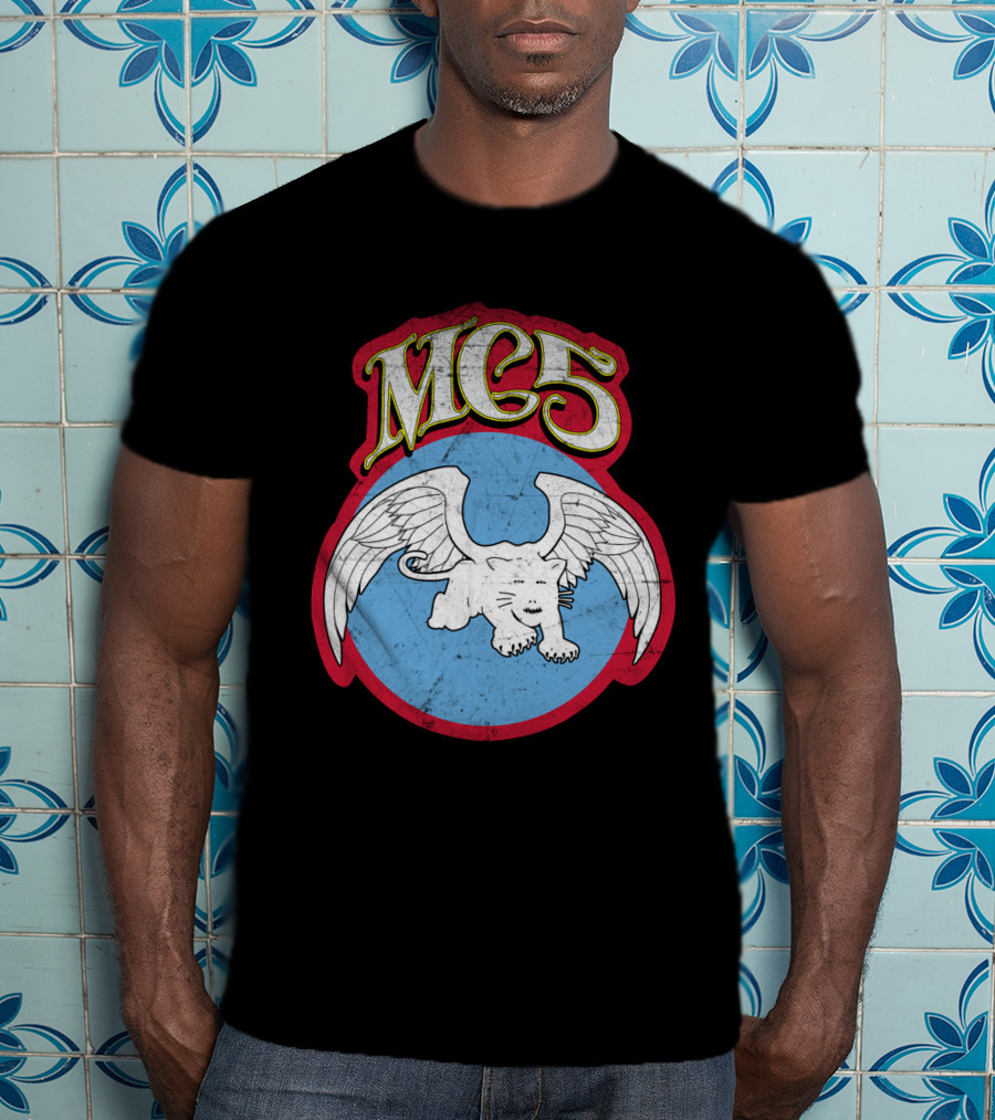Mc5 Kick Out The Jams Winged Panther T-Shirt