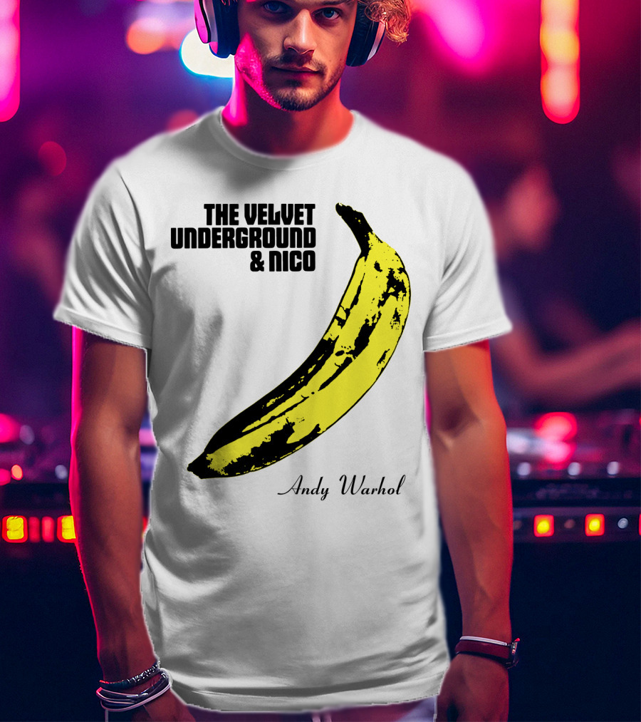 The Velvet Underground And Nico Andy Warhol Banana T-Shirt