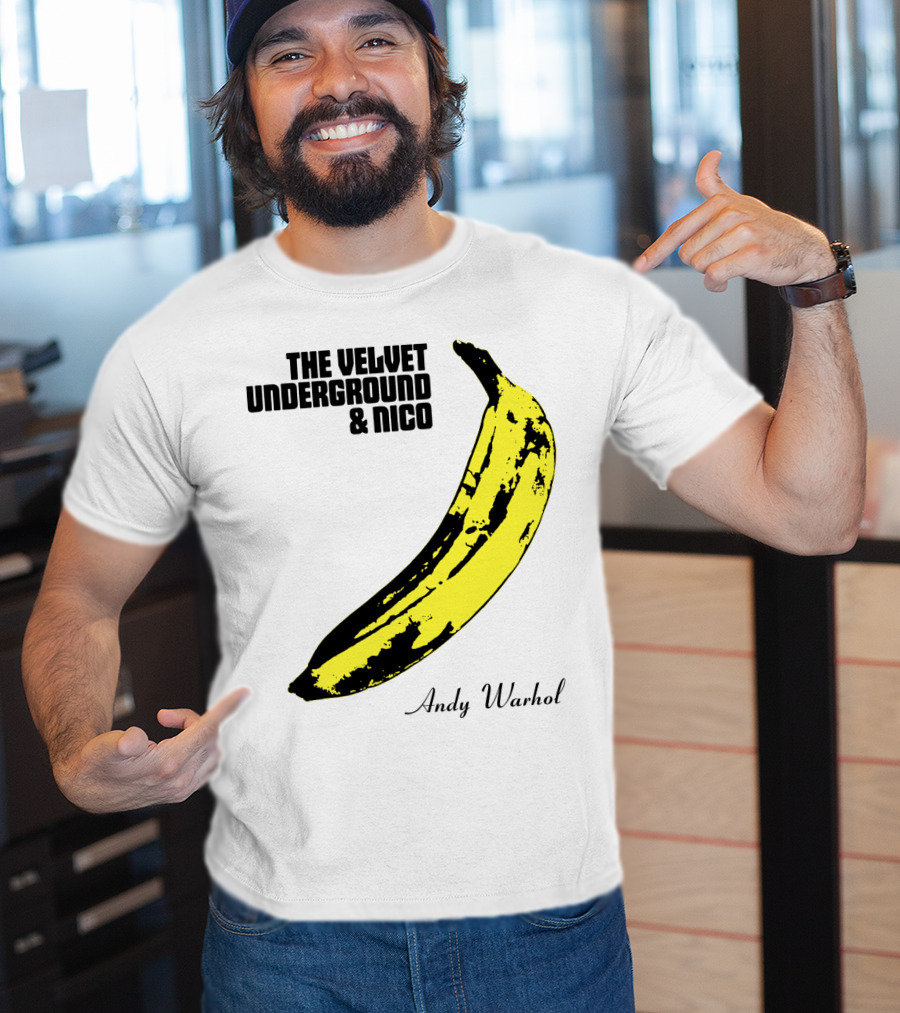 The Velvet Underground And Nico Andy Warhol Banana T-Shirt