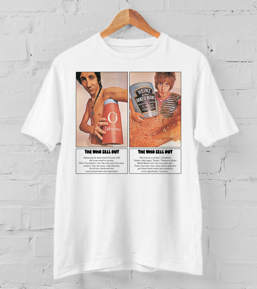 The Who Sell Out Odorono And Heinz Baked Beans T-Shirt