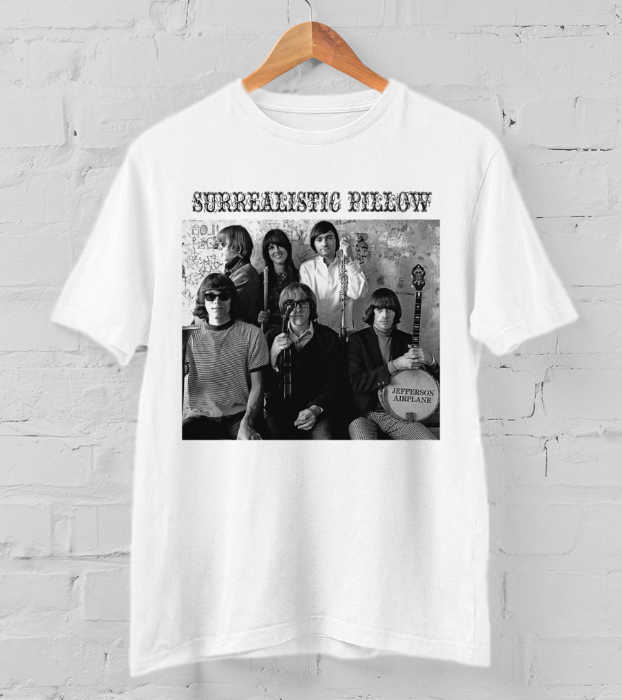 Jefferson Airplane Surrealistic Pillow 1967 Album Cover Photo T-Shirt