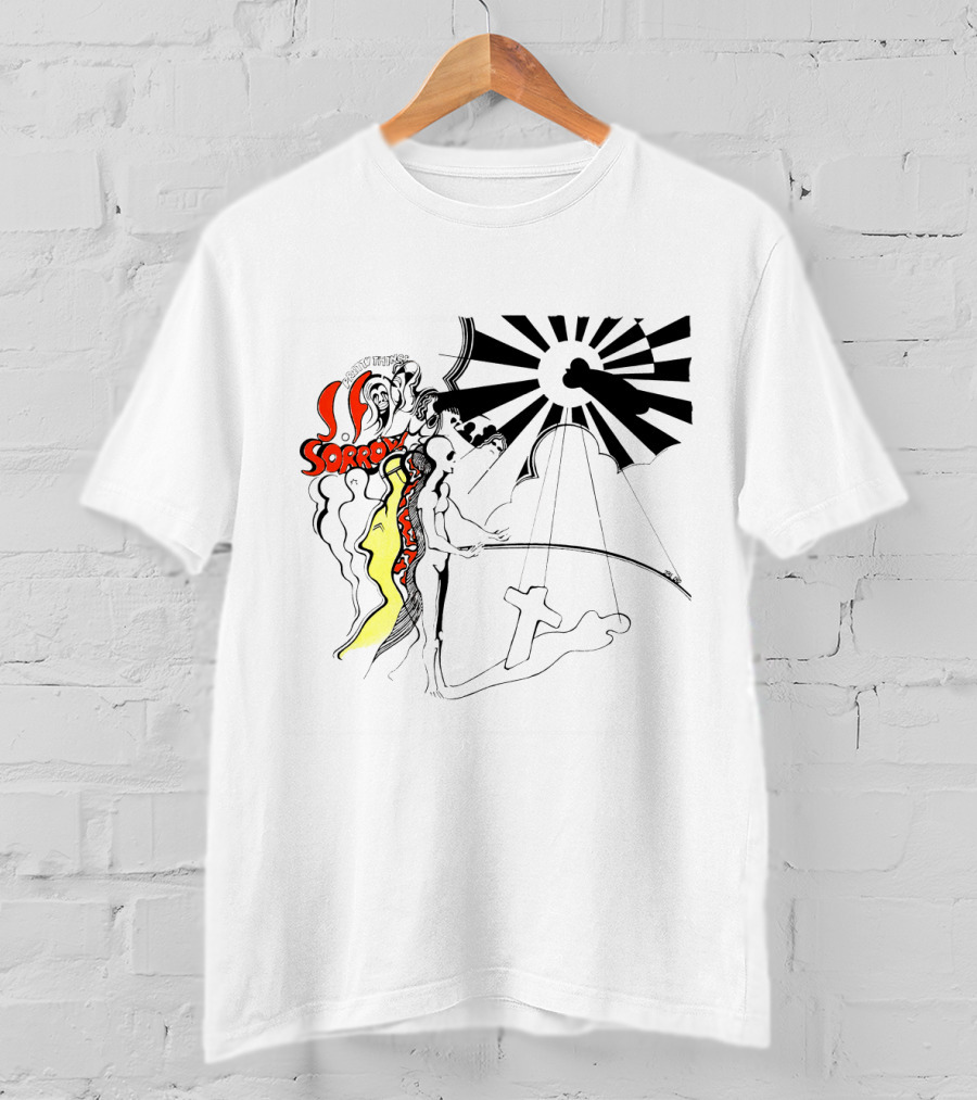 The Pretty Things SF Sorrow Psychedelic Cloud Sun Cross T-Shirt