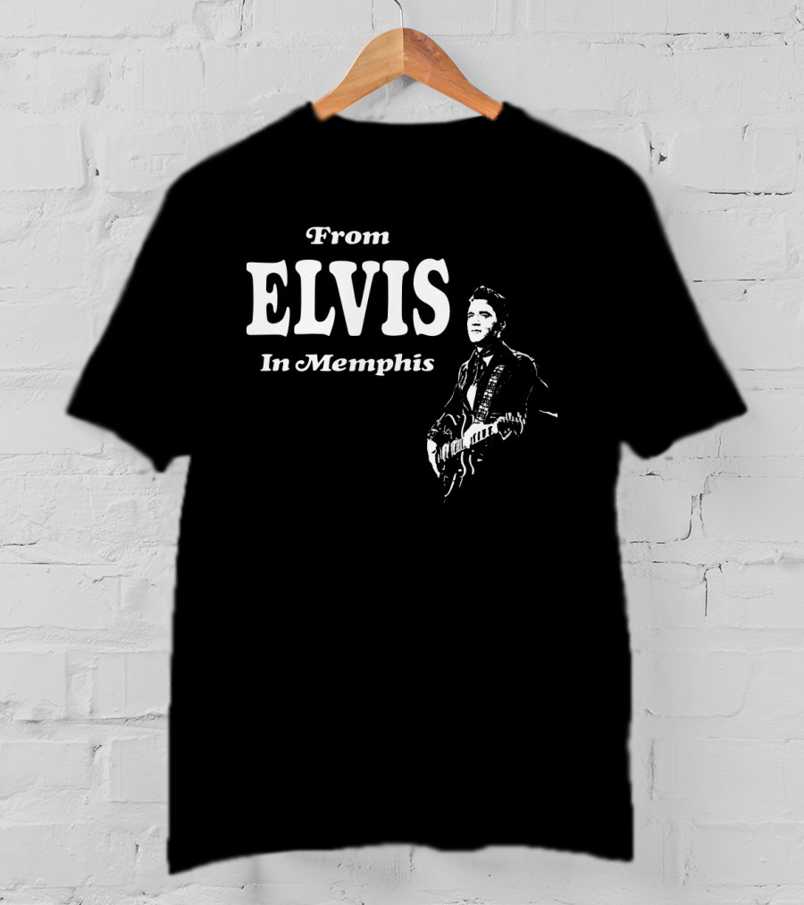 From Elvis In Memphis Elvis Presley Guitar T-Shirt