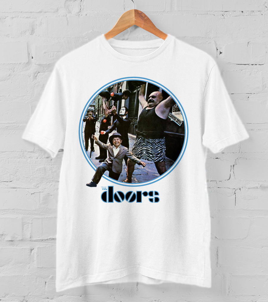The Doors Strange Days Album Cover Vintage Photo T-Shirt
