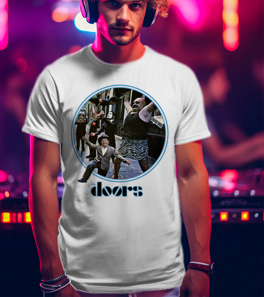 The Doors Strange Days Album Cover Vintage Photo T-Shirt