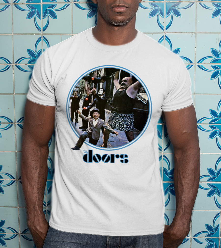 The Doors Strange Days Album Cover Vintage Photo T-Shirt