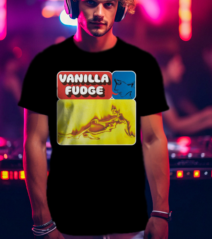 Vanilla Fudge Psychedelic Graphic Vintage T-Shirt