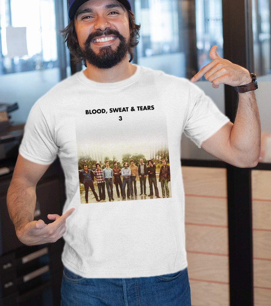 Blood Sweat And Tears 3 Album Cover Photo T-Shirt