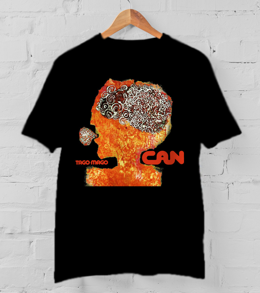 Tago Mago Can Psychedelic Head T-Shirt