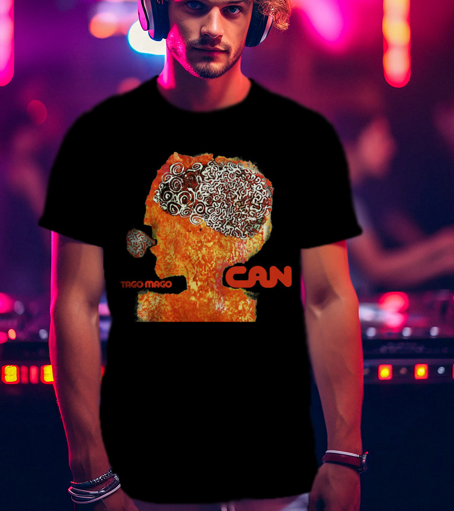 Tago Mago Can Psychedelic Head T-Shirt