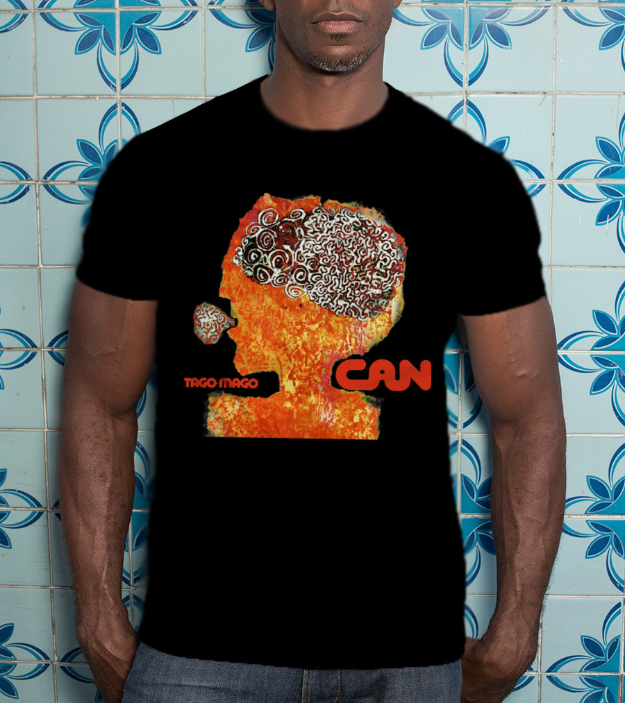 Tago Mago Can Psychedelic Head T-Shirt