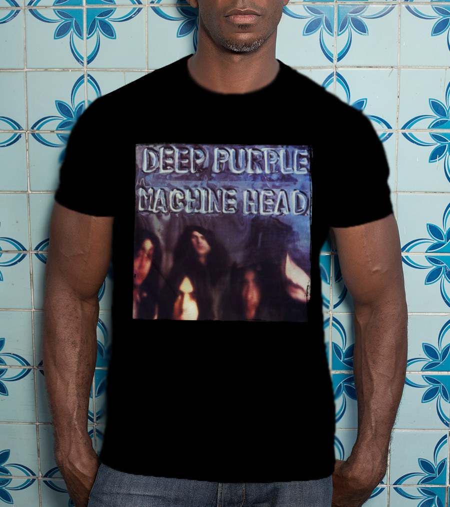 Deep Purple Machine Head Album Cover Art T-Shirt