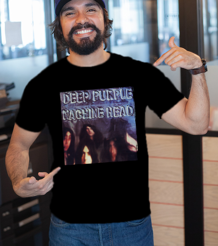 Deep Purple Machine Head Album Cover Art T-Shirt