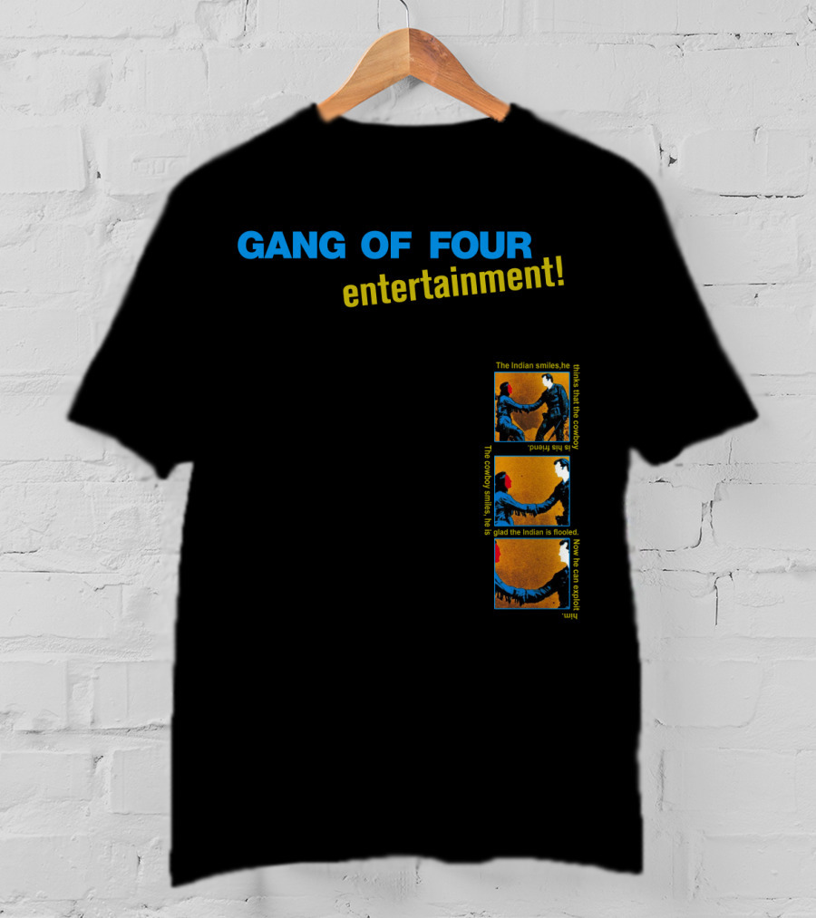 Gang Of Four Entertainment Indian Smiles Band Concept T-Shirt