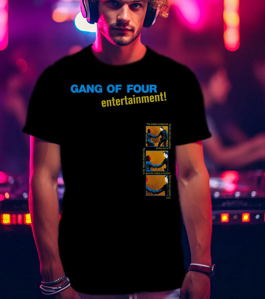 Gang Of Four Entertainment Indian Smiles Band Concept T-Shirt