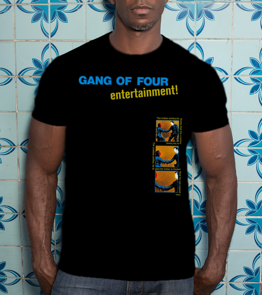 Gang Of Four Entertainment Indian Smiles Band Concept T-Shirt