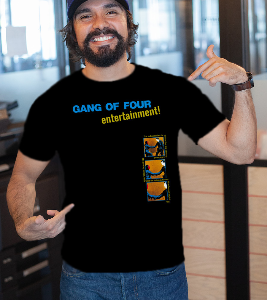 Gang Of Four Entertainment Indian Smiles Band Concept T-Shirt