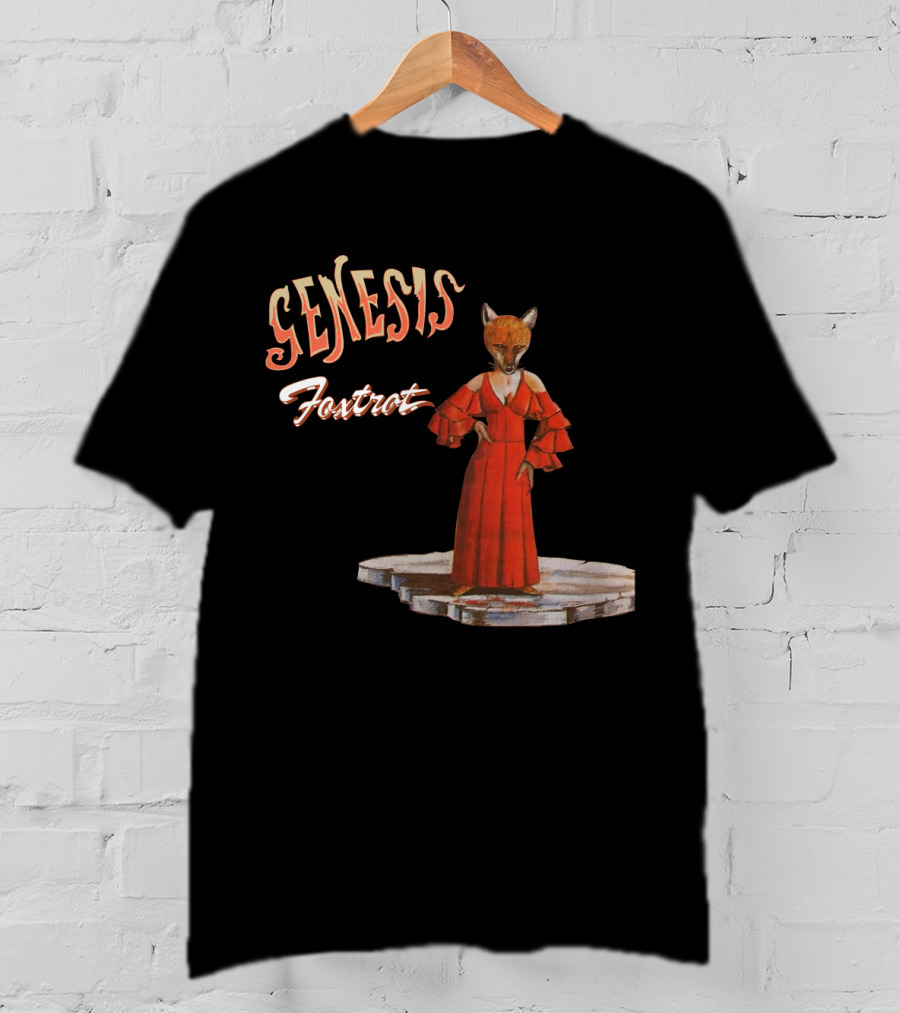 Genesis Fox In Red Dress Foxtrot T-Shirt