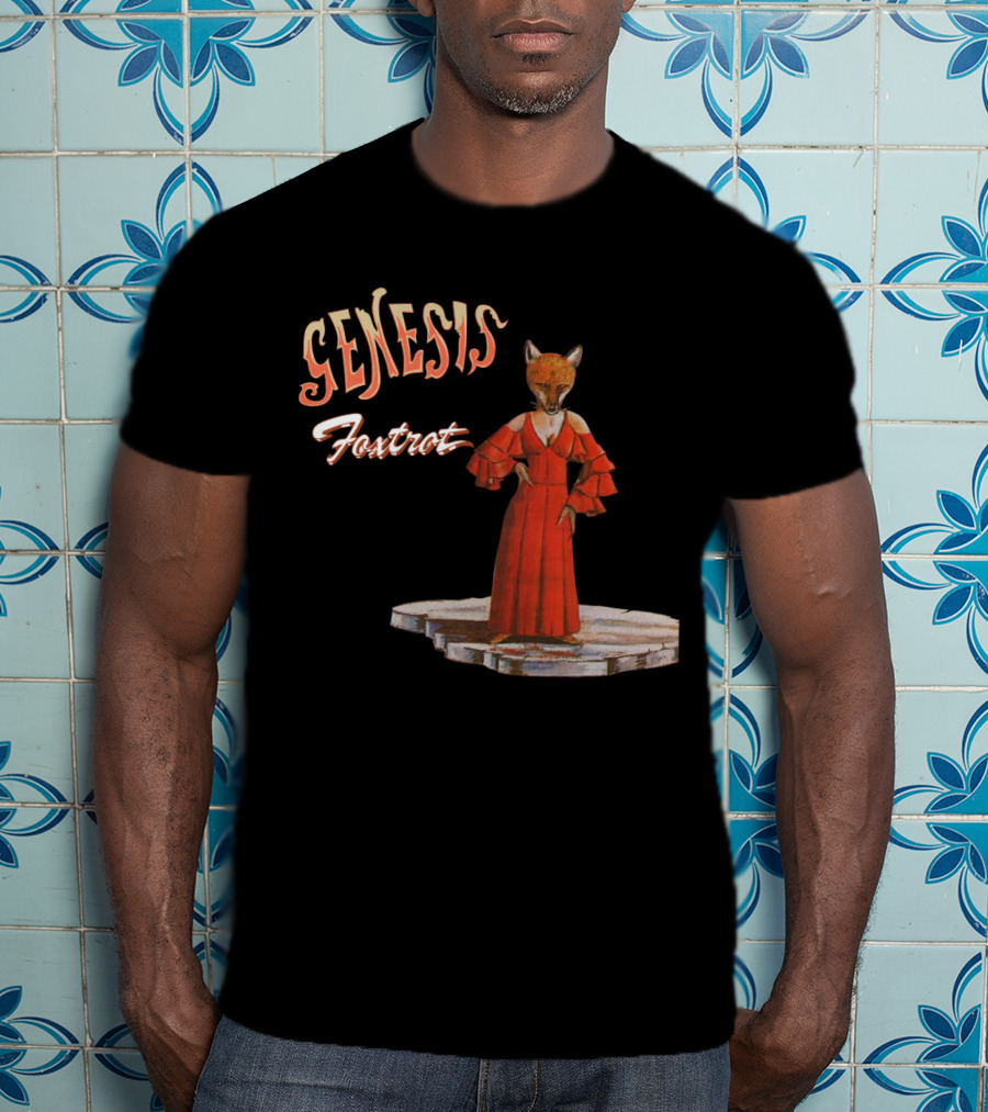 Genesis Fox In Red Dress Foxtrot T-Shirt