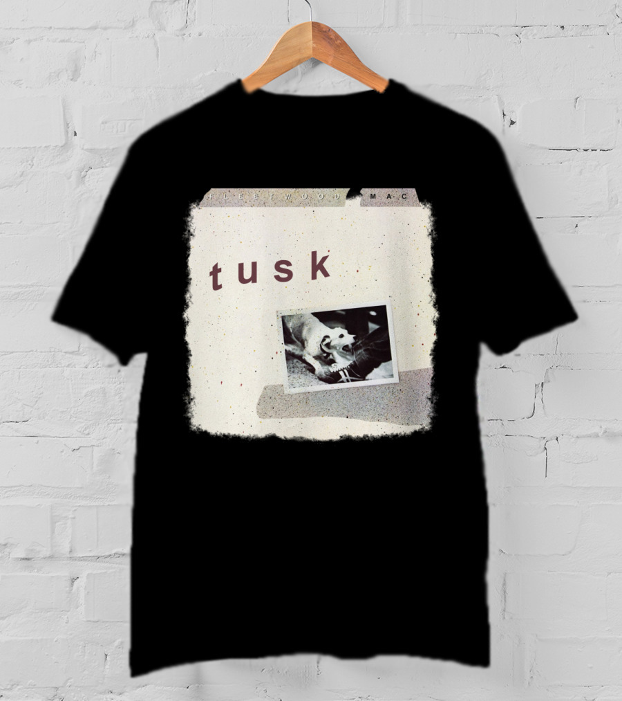 Fleetwood Mac Tusk Album Dog Photo Cover T-Shirt