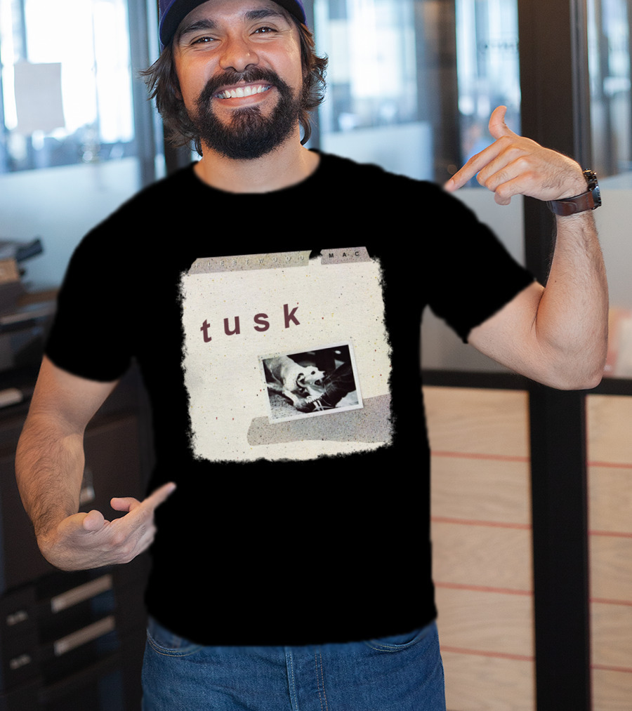 Fleetwood Mac Tusk Album Dog Photo Cover T-Shirt