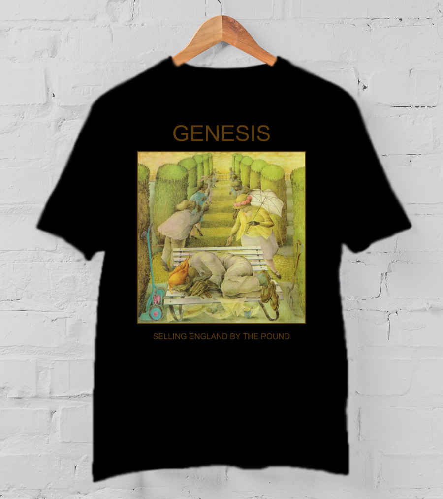 Genesis Selling England By The Pound Vintage Album Cover Art T-Shirt